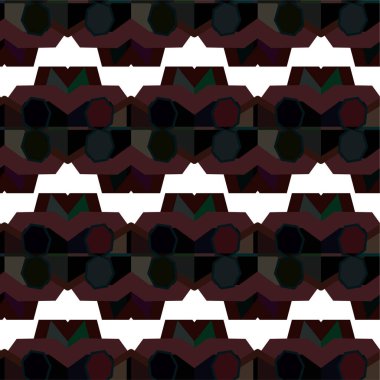 Soyut geometrik süslemesiz desen. tasarım arkaplanı, vektör illüstrasyonu