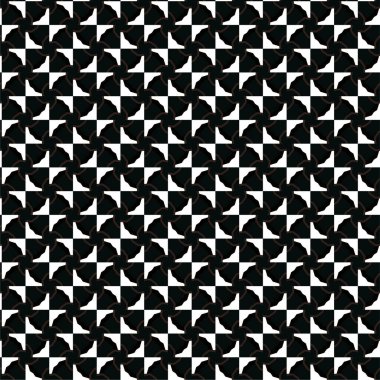 Soyut geometrik süslemesiz desen. tasarım arkaplanı, vektör illüstrasyonu