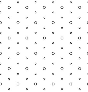 Soyut geometrik süslemesiz desen. tasarım arkaplanı, vektör illüstrasyonu