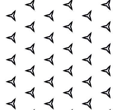 Soyut geometrik süslemesiz desen. tasarım arkaplanı, vektör illüstrasyonu