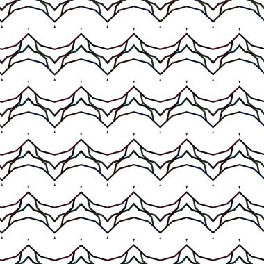 Soyut geometrik süslemesiz desen. tasarım arkaplanı, vektör illüstrasyonu