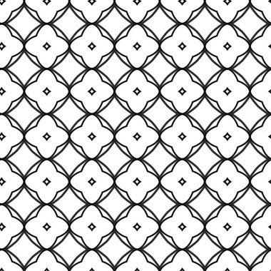 Soyut geometrik süslemesiz desen. tasarım arkaplanı, vektör illüstrasyonu