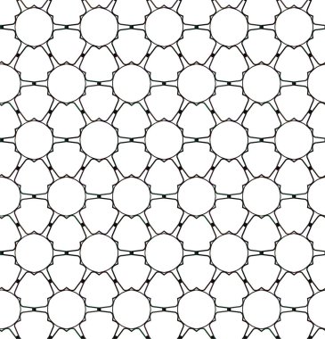 Soyut geometrik süslemesiz desen. tasarım arkaplanı, vektör illüstrasyonu