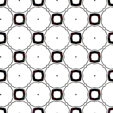 Soyut geometrik süslemesiz desen. tasarım arkaplanı, vektör illüstrasyonu