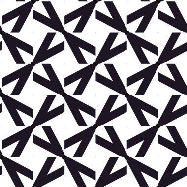 Soyut geometrik süslemesiz desen. tasarım arkaplanı, vektör illüstrasyonu