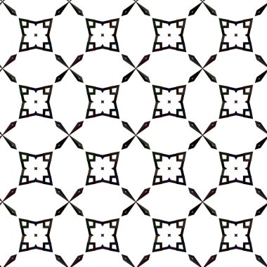 Soyut geometrik süslemesiz desen. tasarım arkaplanı, vektör illüstrasyonu