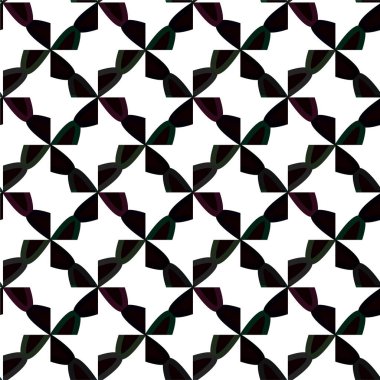 Soyut geometrik süslemesiz desen. tasarım arkaplanı, vektör illüstrasyonu