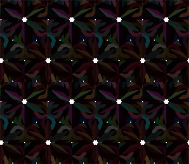 Soyut geometrik süslemesiz desen. tasarım arkaplanı, vektör illüstrasyonu
