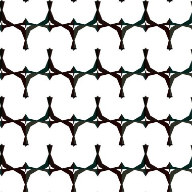 Soyut geometrik süslemesiz desen. tasarım arkaplanı, vektör illüstrasyonu