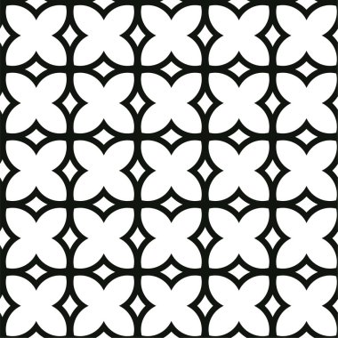 Soyut geometrik süslemesiz desen. tasarım arkaplanı, vektör illüstrasyonu