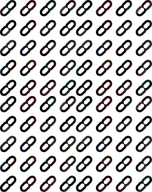 Soyut geometrik süslemesiz desen. tasarım arkaplanı, vektör illüstrasyonu