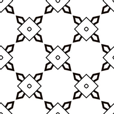 Soyut geometrik süslemesiz desen. tasarım arkaplanı, vektör illüstrasyonu