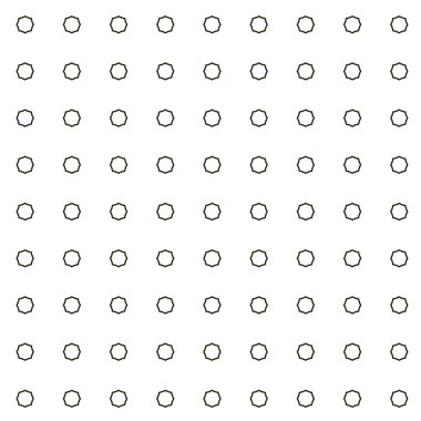 Soyut geometrik süslemesiz desen. tasarım arkaplanı, vektör illüstrasyonu