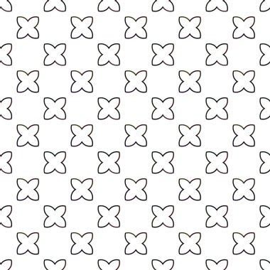 Soyut geometrik süslemesiz desen. tasarım arkaplanı, vektör illüstrasyonu