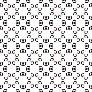 Soyut geometrik süslemesiz desen. tasarım arkaplanı, vektör illüstrasyonu