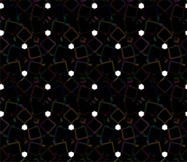 Soyut geometrik süslemesiz desen. tasarım arkaplanı, vektör illüstrasyonu