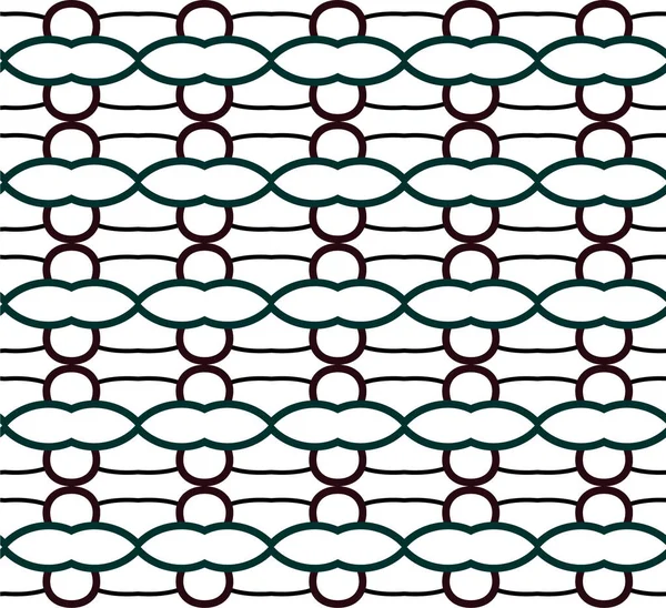 Resumo Padrão Ornamental Sem Costura Geométrica Fundo Projeto Ilustração Vetorial — Vetor de Stock