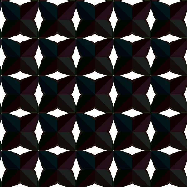 Abstrakte Geometrische Ornamentale Nahtlose Muster Design Hintergrund Vektorillustration — Stockvektor