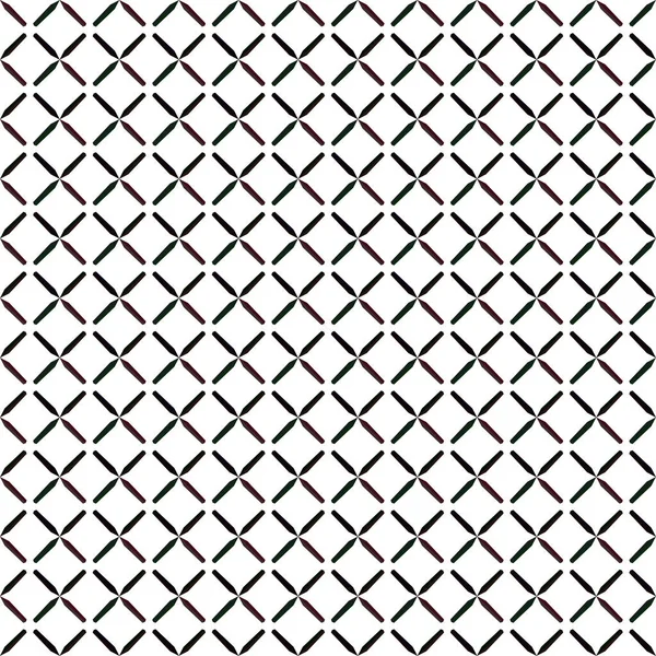 Motif Ornemental Géométrique Abstrait Sans Couture Fond Design Illustration Vectorielle — Image vectorielle