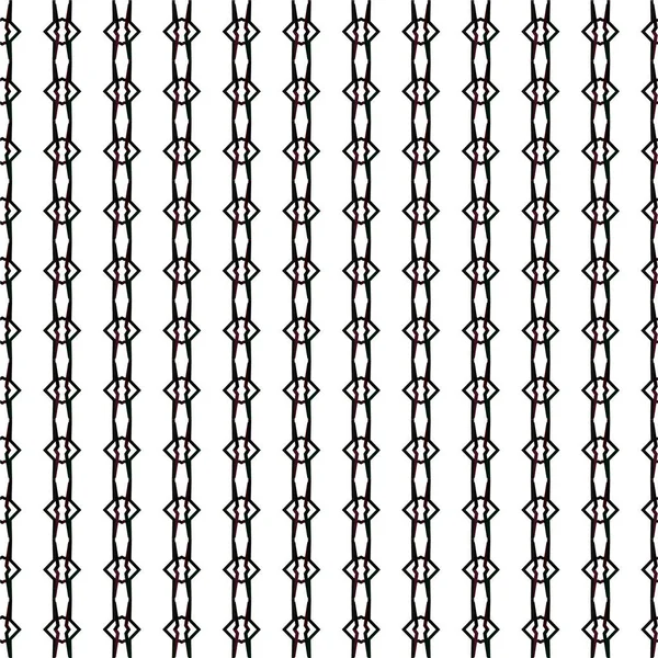 Resumo Padrão Ornamental Sem Costura Geométrica Fundo Projeto Ilustração Vetorial — Vetor de Stock