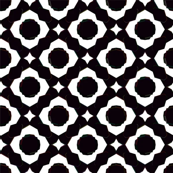 Abstrakte Geometrische Ornamentale Nahtlose Muster Design Hintergrund Vektorillustration — Stockvektor