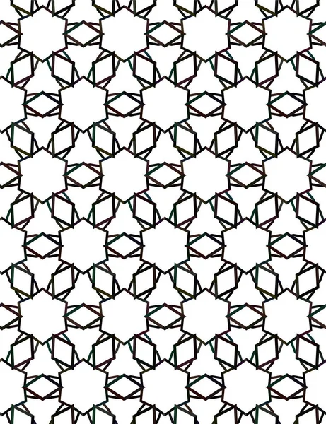 Абстрактний Геометричний Орнаментальний Безшовний Візерунок Дизайн Фону Векторні Ілюстрації — стоковий вектор