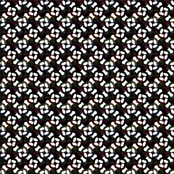 Motif Ornemental Géométrique Abstrait Sans Couture Fond Design Illustration Vectorielle — Image vectorielle