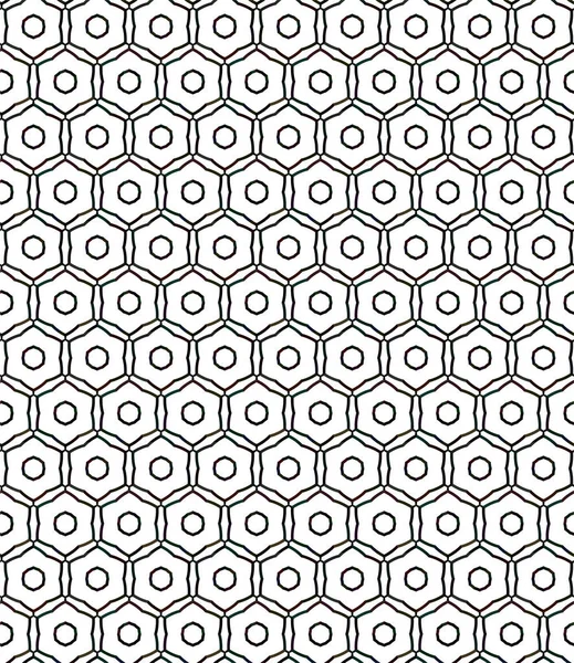 Abstrakte Geometrische Ornamentale Nahtlose Muster Design Hintergrund Vektorillustration — Stockvektor