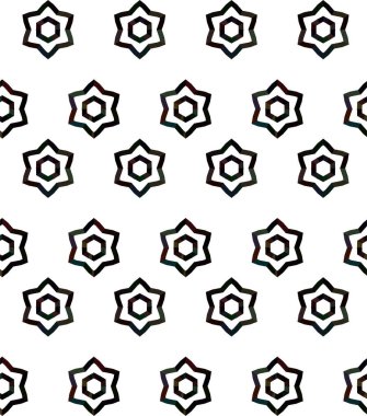 Soyut geometrik süslemesiz desen. tasarım arkaplanı, vektör illüstrasyonu