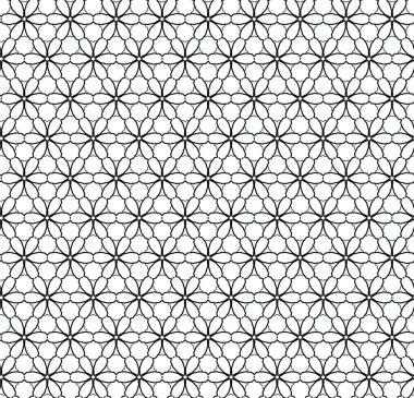 Soyut geometrik süslemesiz desen. tasarım arkaplanı, vektör illüstrasyonu