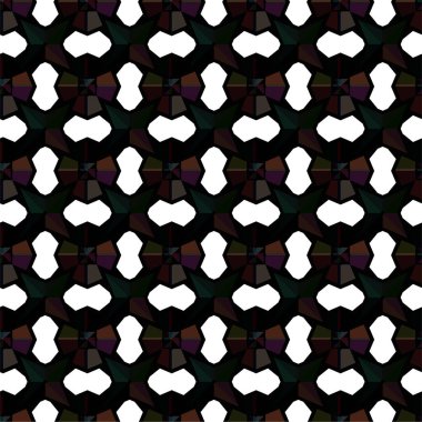 Soyut geometrik süslemesiz desen. tasarım arkaplanı, vektör illüstrasyonu