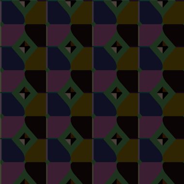 Soyut geometrik süslemesiz desen. tasarım arkaplanı, vektör illüstrasyonu