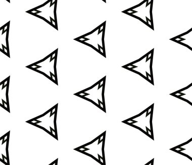 Soyut geometrik süslemesiz desen. tasarım arkaplanı, vektör illüstrasyonu