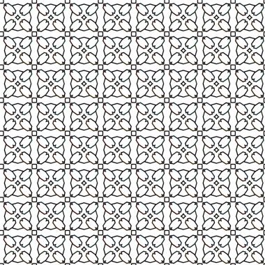 Soyut geometrik süslemesiz desen. tasarım arkaplanı, vektör illüstrasyonu