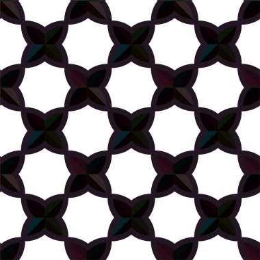 Soyut geometrik süslemesiz desen. tasarım arkaplanı, vektör illüstrasyonu