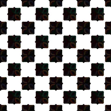 Soyut geometrik süslemesiz desen. tasarım arkaplanı, vektör illüstrasyonu