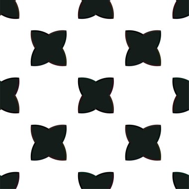 Soyut geometrik süslemesiz desen. tasarım arkaplanı, vektör illüstrasyonu