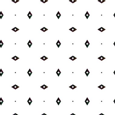 Soyut geometrik süslemesiz desen. tasarım arkaplanı, vektör illüstrasyonu