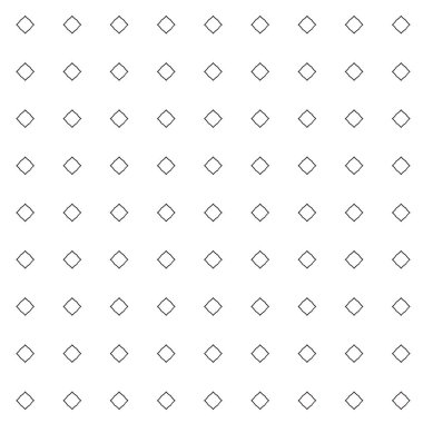 Soyut geometrik süslemesiz desen. tasarım arkaplanı, vektör illüstrasyonu