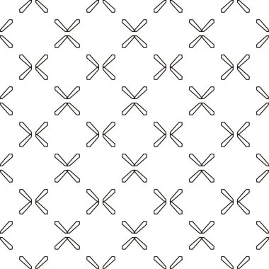 Soyut geometrik süslemesiz desen. tasarım arkaplanı, vektör illüstrasyonu