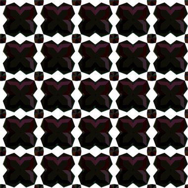 Soyut geometrik süslemesiz desen. tasarım arkaplanı, vektör illüstrasyonu