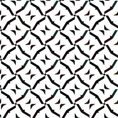 Soyut geometrik süslemesiz desen. tasarım arkaplanı, vektör illüstrasyonu