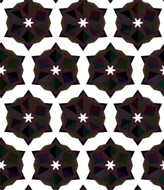 Soyut geometrik süslemesiz desen. tasarım arkaplanı, vektör illüstrasyonu