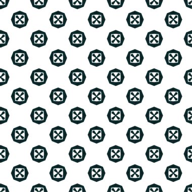 Soyut geometrik süslemesiz desen. tasarım arkaplanı, vektör illüstrasyonu