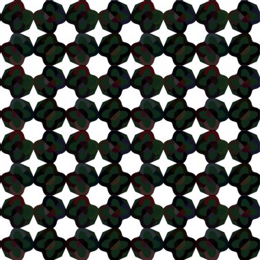 Soyut geometrik süslemesiz desen. tasarım arkaplanı, vektör illüstrasyonu