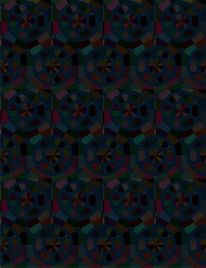 Soyut geometrik süslemesiz desen. tasarım arkaplanı, vektör illüstrasyonu