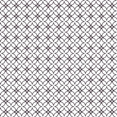 Soyut geometrik süslemesiz desen. tasarım arkaplanı, vektör illüstrasyonu