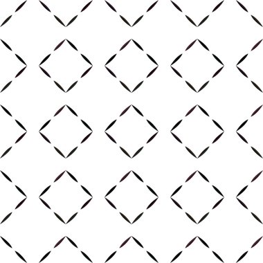 Geometrik soyut dikişsiz desen, vektör illüstrasyonu