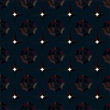 Soyut geometrik süslemesiz desen. tasarım arkaplanı, vektör illüstrasyonu