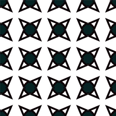 Soyut geometrik süslemesiz desen. tasarım arkaplanı, vektör illüstrasyonu